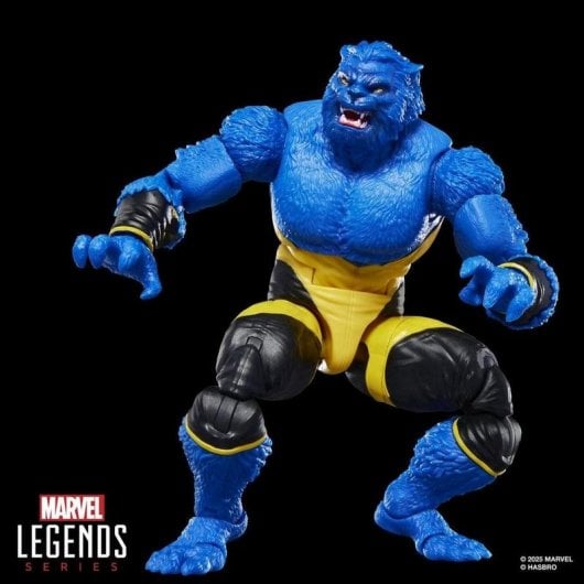 Figur Hasbro Marvel Legends Series Beast Multicolor 20 Gelenke 4 Zubehör