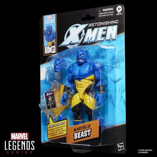 Figur Hasbro Marvel Legends Series Beast Multicolor 20 Gelenke 4 Zubehör