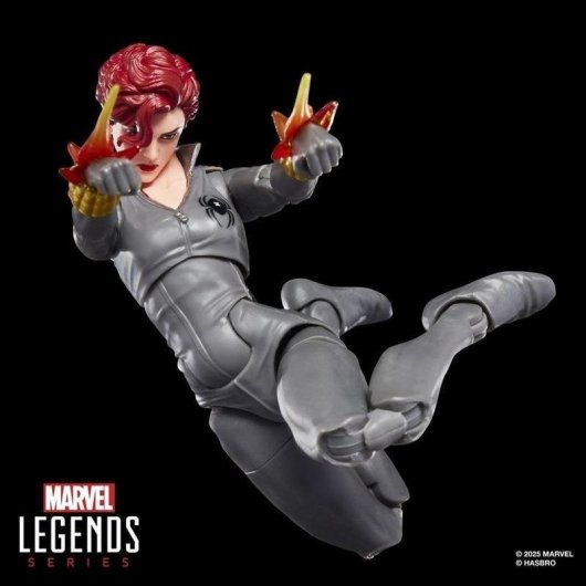 Figura de acción Hasbro Marvel Legends Black Widow Multicolor articulada