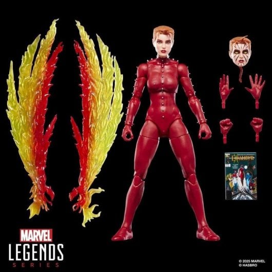 Figurine Hasbro Marvel Legends Phoenix Rachel Summers articulations multiples