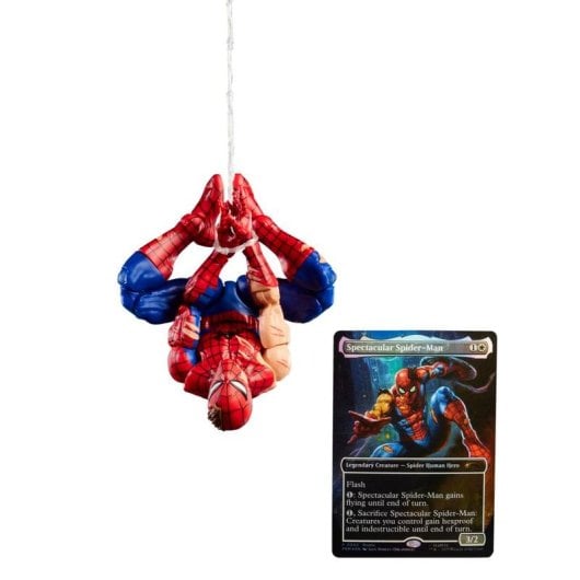 Figurine Hasbro Marvel Legends Series Spider-Man Battle-Damaged 20 articulations 15 cm