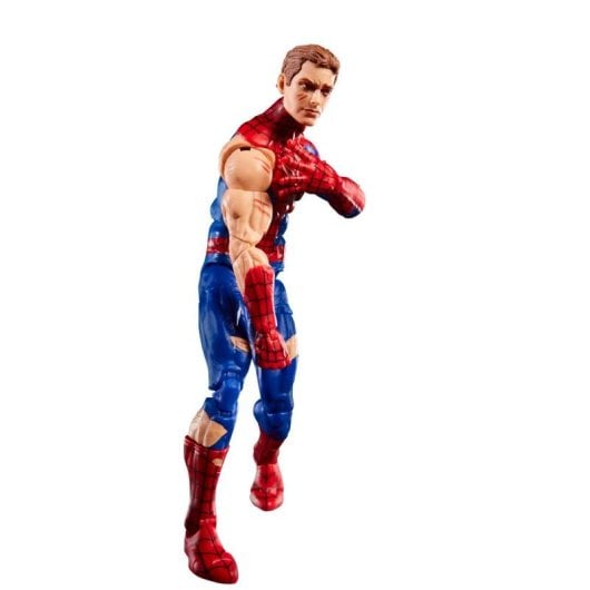 Figurine Hasbro Marvel Legends Series Spider-Man Battle-Damaged 20 articulations 15 cm