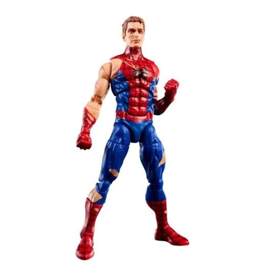 Figurine Hasbro Marvel Legends Series Spider-Man Battle-Damaged 20 articulations 15 cm