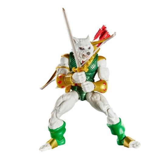 Figurine Hasbro Marvel Legends Series Man-Wolf articulations multiples accessoires