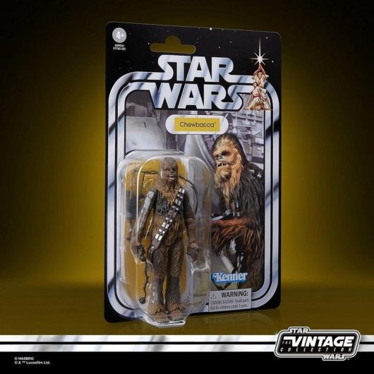 Figura Hasbro Star Wars The Vintage Collection Chewbacca Multicolor 9,5 cm
