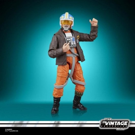 Figurine Hasbro Star Wars The Vintage Collection Carson Teva Multicolore articulée