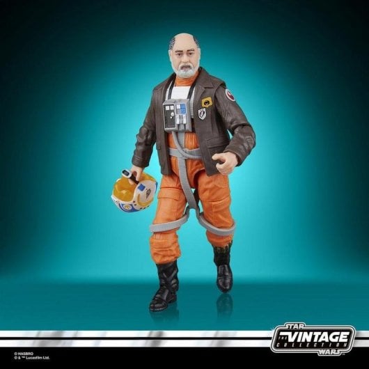 Figurine Hasbro Star Wars The Vintage Collection Carson Teva Multicolore articulée