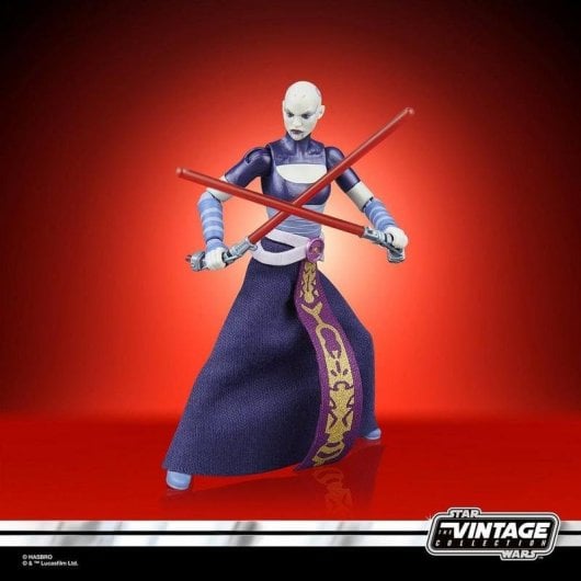 Figur Hasbro Star Wars The Vintage Collection Asajj Ventress Multicolor Bewegliche Teile
