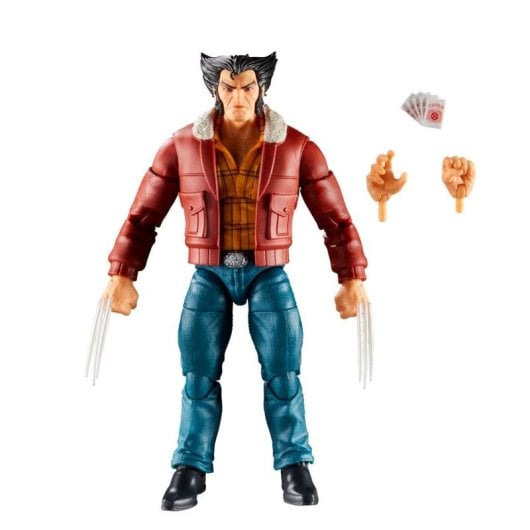 Figur Hasbro Marvel Legends Logan Multicolor Bewegliche Gelenke Zubehör