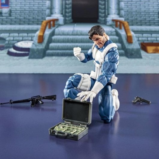 Figura Hasbro Marvel Legends Gamerverse Punisher y Nick Fury articuladas multicolor