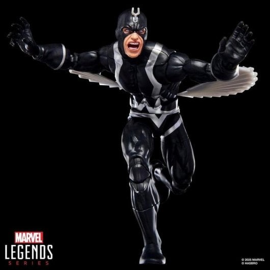 Figura de juguete Hasbro Marvel Legends Black Bolt y Triton articuladas multicolor