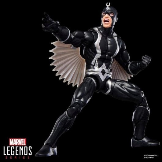 Figura de juguete Hasbro Marvel Legends Black Bolt y Triton articuladas multicolor