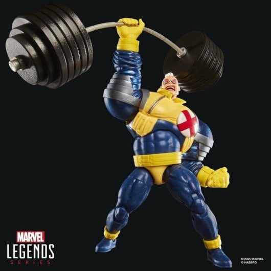 Spielfigur Hasbro Marvel Legends Series X-Factor Strong Guy bewegliche Gelenke Multicolor