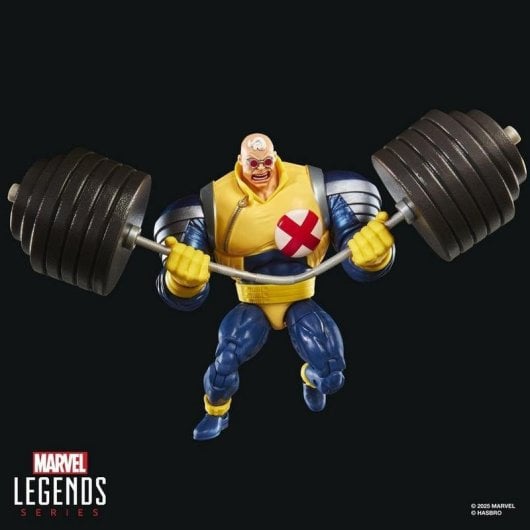 Spielfigur Hasbro Marvel Legends Series X-Factor Strong Guy bewegliche Gelenke Multicolor