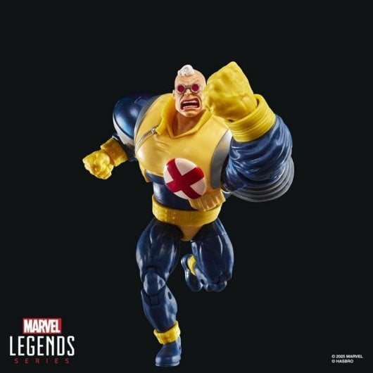 Spielfigur Hasbro Marvel Legends Series X-Factor Strong Guy bewegliche Gelenke Multicolor