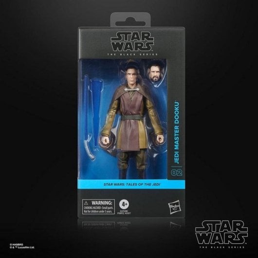 Figura Star Wars Hasbro Jedi Master Dooku Multicolore Articolata Accessori