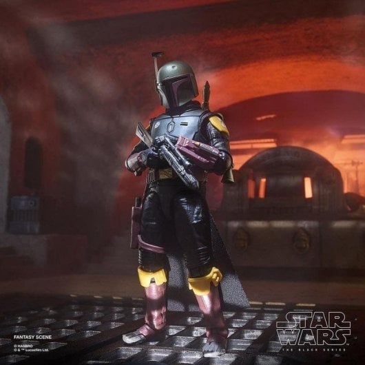 Figura de Juguete Hasbro Star Wars The Black Series Boba Fett Articulada Multicolor