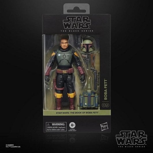 Spielzeugfigur Hasbro Star Wars The Black Series Boba Fett Multicolor beweglich