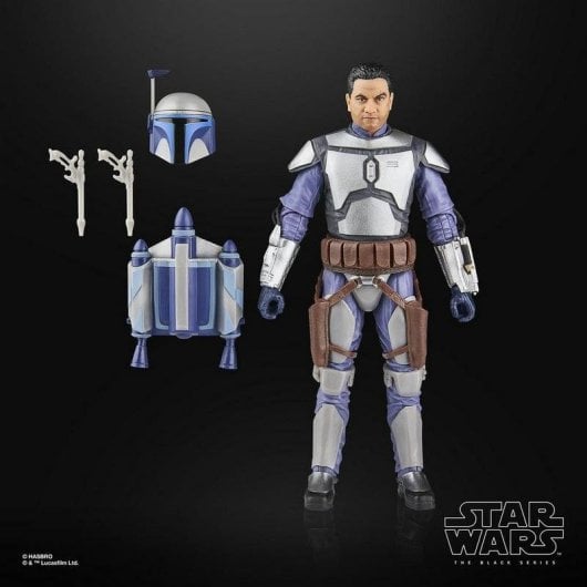 Figur Hasbro Star Wars The Black Series Jango Fett Multicolour Zubehör