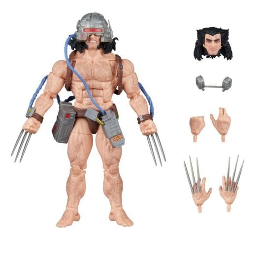 Spielfigur Hasbro Marvel Legends Wolverine Weapon X bewegliche 20 Gelenke Multicolor