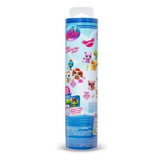Figurenset Bandai Littlest Pet Shop Pack De 3 Mascotas, Zubehör, 3 Figuren
