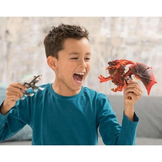 Spielfigur Schleich ELDRADOR CREATURES 70138 Lava World Drache Plastik Multicolor