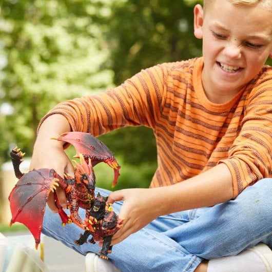 Spielfigur Schleich ELDRADOR CREATURES 70138 Lava World Drache Plastik Multicolor