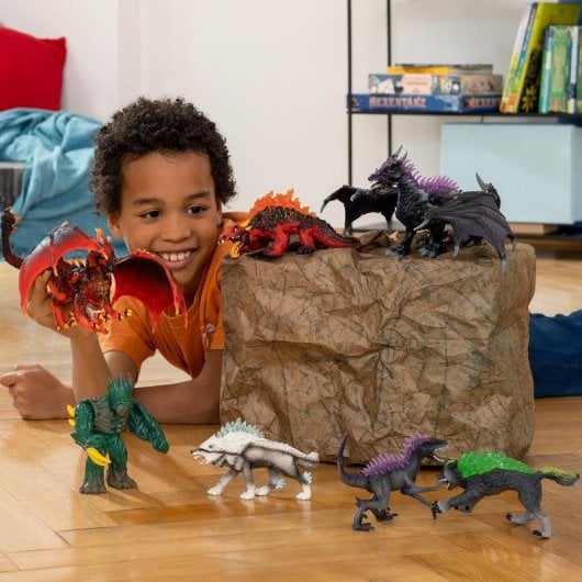 Spielfigur Schleich ELDRADOR CREATURES 70138 Lava World Drache Plastik Multicolor