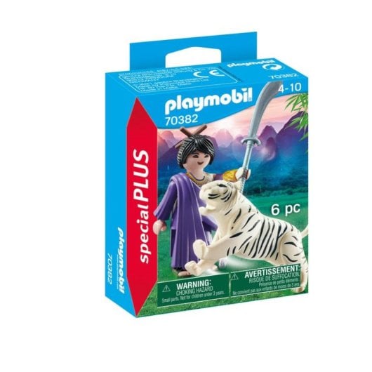 Figure de jouet Playmobil 70382 multicolore tigre, plastique, dès 4 ans