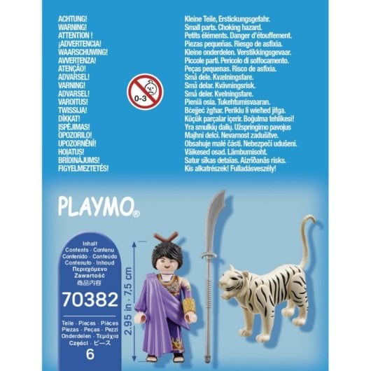 Figure de jouet Playmobil 70382 multicolore tigre, plastique, dès 4 ans