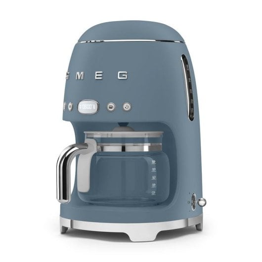Cafetera filtre Smeg DCF02SBMEU 1,4L 1050W Storm Blue LED minuterie fonction maintien au chaud