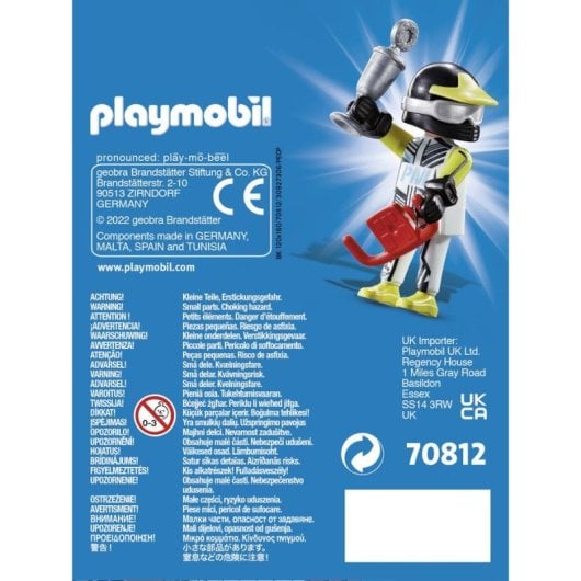 Figurine Playmobil City Life 70812 Multicolore Plastique 107 pièces