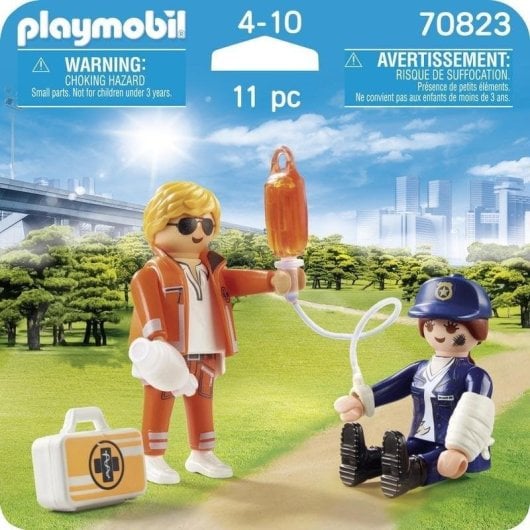 Playmobil City Action 070823 Set di Figure Giocattolo 2 pezzi