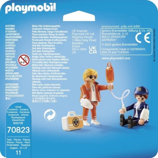 Playmobil City Action 070823 Set di Figure Giocattolo 2 pezzi