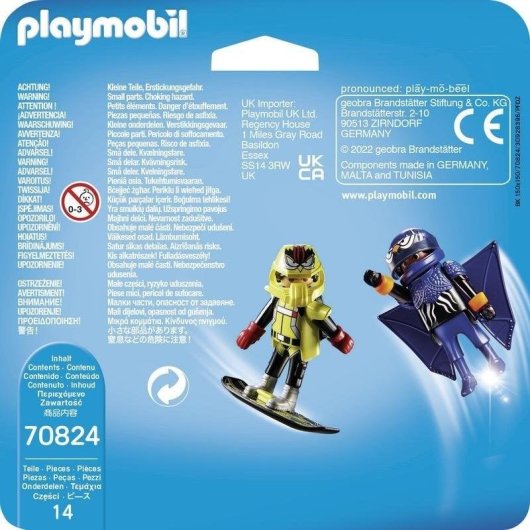 Playmobil City Action 70824 70824 14 pièces
