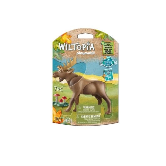 Spielfigur Playmobil Wiltopia 71052 Elch Tierfigur für Kinder 3-10 Jahre