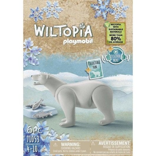 Figura de Juguete Playmobil Wiltopia 71053 Oso Polar Plástico Multicolor 6 Piezas