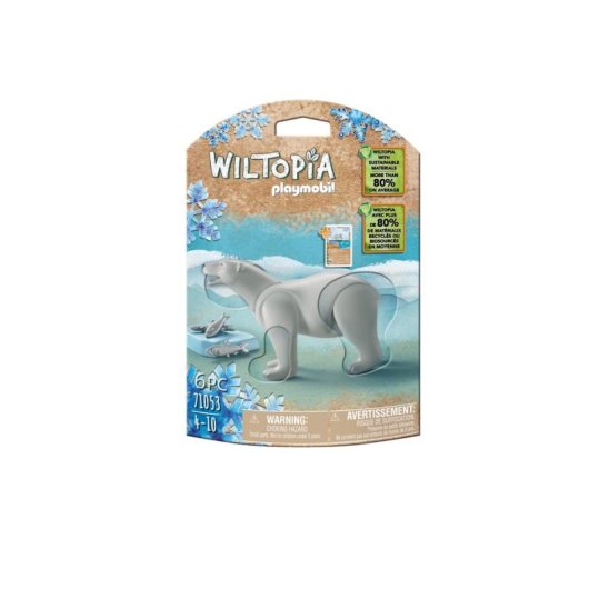 Figura de Juguete Playmobil Wiltopia 71053 Oso Polar Plástico Multicolor 6 Piezas