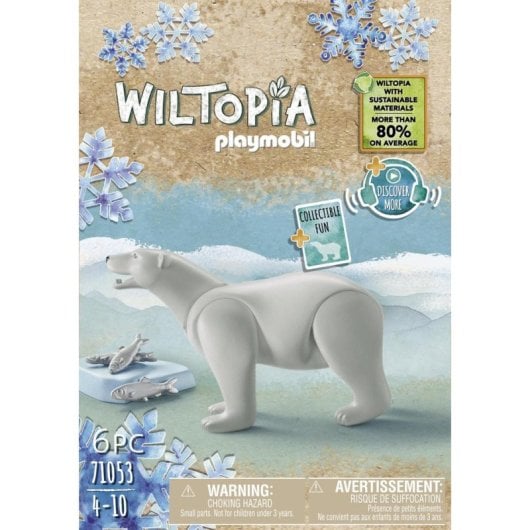 Figura de Juguete Playmobil Wiltopia 71053 Oso Polar Plástico Multicolor 6 Piezas