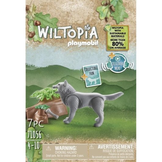 Spielzeugfigur Playmobil Wiltopia 71056 Wolf Multicolor Kunststoff 4-10 Jahre