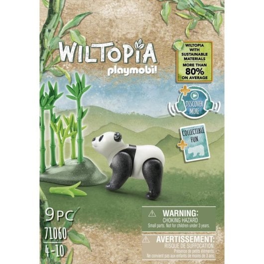 Spielfigur Playmobil Wiltopia 71060 Multicolour Kunststoff Panda Tiere