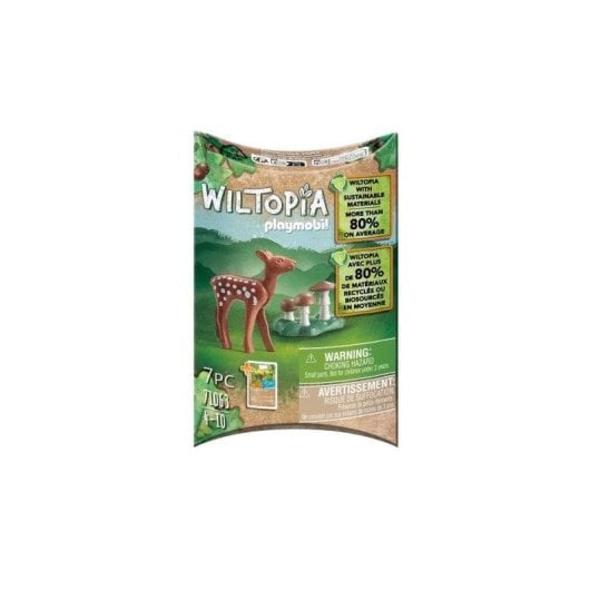 Playmobil Wiltopia 71063 Ciervo 71063 7 Stück