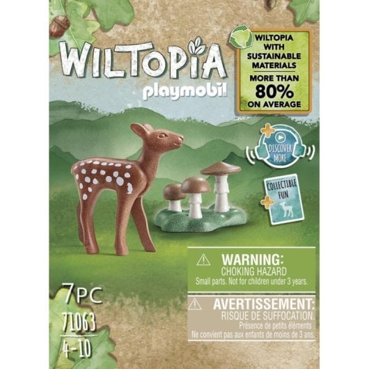 Spielzeugfigur Playmobil Wiltopia 71063 Plastiktiere Hirsch ab 4 Jahren