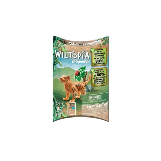 Spielfigur Playmobil Wiltopia 71067 Tiger Multicolour Kunststoff CE-zertifiziert