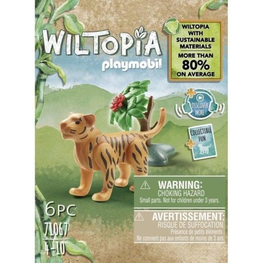 Playmobil Wiltopia 71067 Tigre 71067 6 pièces