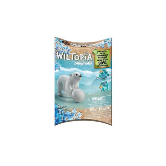 Playmobil Wiltopia 71073 Ours polaire Multicolore 4 pièces