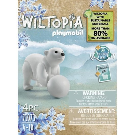 Playmobil Wiltopia 71073 Ours polaire Multicolore 4 pièces