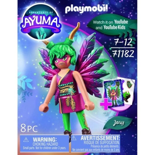 Figurine Playmobil Ayuma 71182 Multicolore Set 6 pièces Licence Naruto