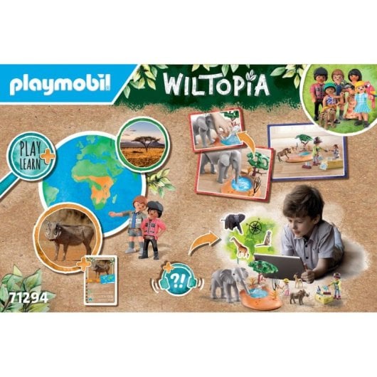 Spielfigur Playmobil Wiltopia 71294 Multicolour Kunststoff 55 Teile