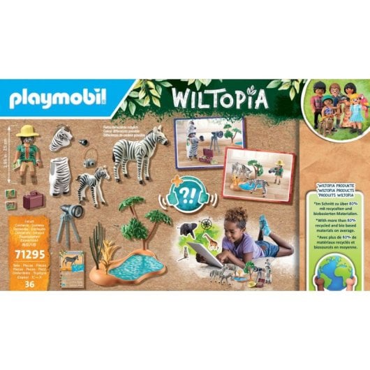 Spielfigur Playmobil Wiltopia 71295 Multicolor 15-teiliges Set